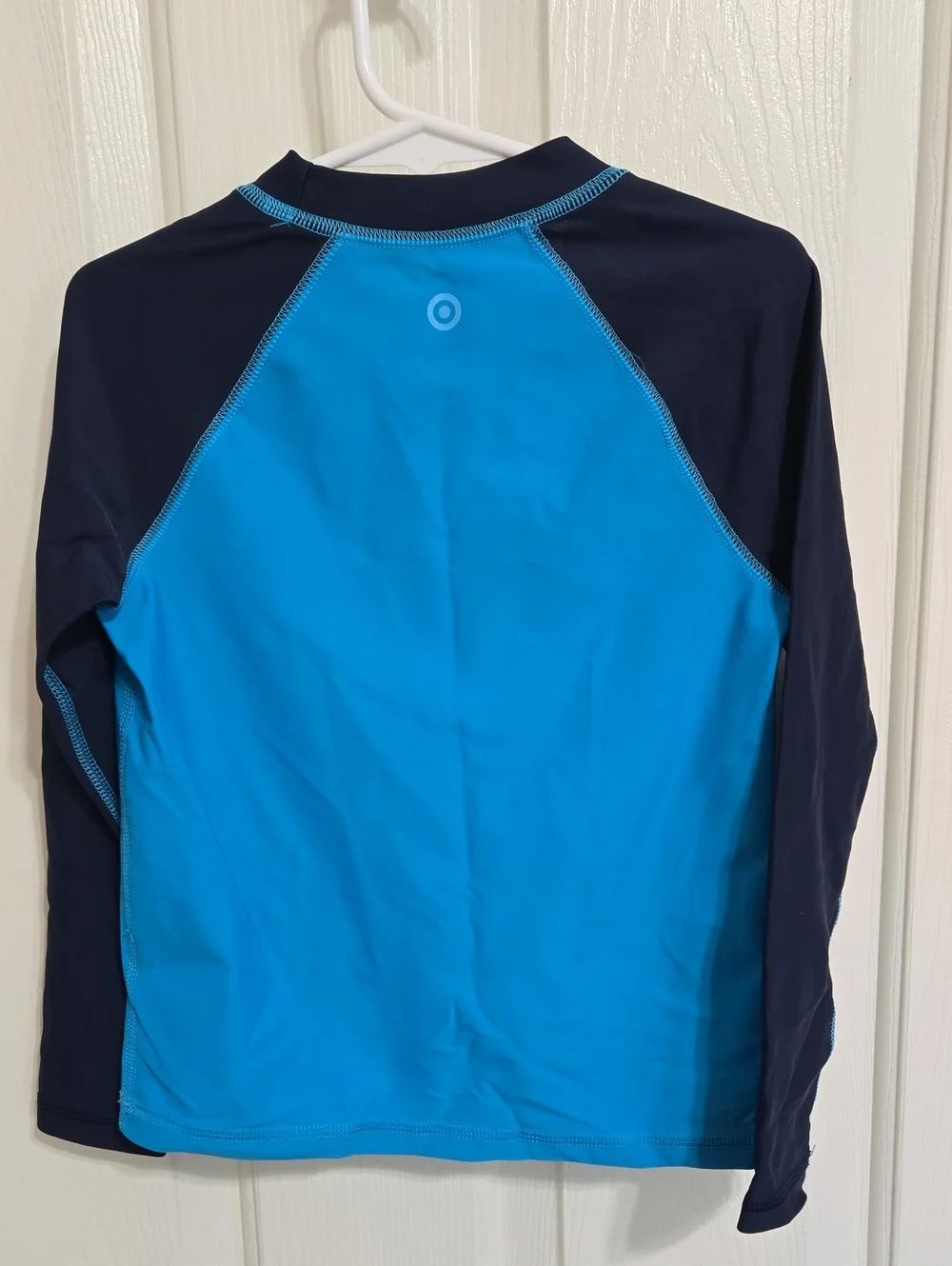 Hunter blue rash guard